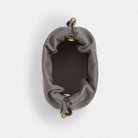 Coach Faye Mini Drawstring Bag With Quilting Gold Slate