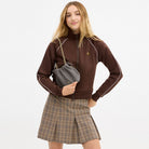 Coach Faye Mini Drawstring Bag With Quilting Gold Slate