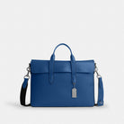 Coach Sullivan Portfolio Brief Silver True Blue