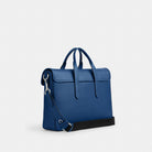 Coach Sullivan Portfolio Brief Silver True Blue