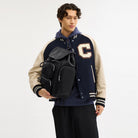Coach Finn Backpack Silver Black