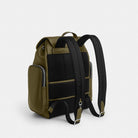 Coach Finn Backpack Silver Olive