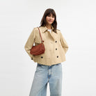 Coach Waverly Bag Brass Clay