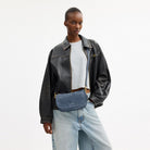 Coach Waverly Bag Brass Light Denim