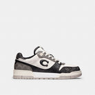 Men's Coach Soho Sneaker In Mixed Signature Black Chalk