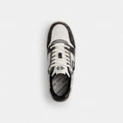 Men's Coach Soho Sneaker In Mixed Signature Black Chalk