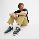 Men's Coach Soho Sneaker In Loved Denim Denim