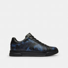 Men's Coach High Line Sneaker In Signature Canvas With Camo Print Blue Camo