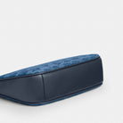 Coach Nolita 19 In Signature Denim Gold Indigo