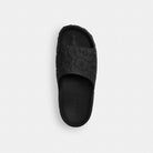 Men's Coach Bay Slide In Signature Black