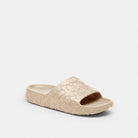 Men's Coach Bay Slide In Signature Ivory