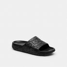 Women's Coach Bay Slide In Signature Black