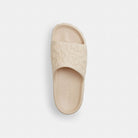 Women's Coach Bay Slide In Signature Ivory