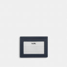 Coach Slim Id Card Case In Signature Denim Denim