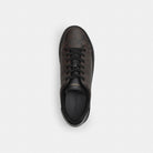 Women's Coach High Line Sneaker In Signature Canvas Walnut & Black