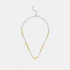 Coach Linked C Necklace Gold Silver