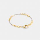 Coach Linked C Bracelet Gold Silver