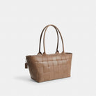 Coach Alter/Ego Large Tote Bag In Upcrafted Leather Dark Stone