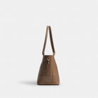 Coach Alter/Ego Large Tote Bag In Upcrafted Leather Dark Stone