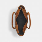 Coach Alter/Ego Large Tote Bag In Upcrafted Suede Warm Brown