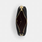 Coach Teri Mini Crossbody Bag With Quilting Gold Black