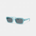 Coach C Heart Narrow Square Sunglassses Blue