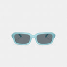Coach C Heart Narrow Square Sunglassses Blue