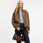 Coach Chelsea Shoulder Bag 30 Brass Maple
