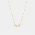 Coach Heart Cluster Pendant Necklace Gold Multi