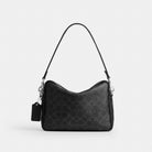 Coach Dakota Crossbody Bag In Signature Canvas Black Signature