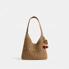 Coach Brooklyn Shoulder Bag 28 Brass Natural