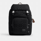 Coach Logan Backpack In Signature Nylon Black