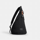 Coach Lachlan Sling In Signature Nylon Black