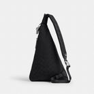 Coach Lachlan Sling In Signature Nylon Black