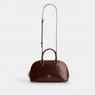 Coach Lara Satchel Bag Gold Maple