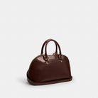 Coach Lara Satchel Bag Gold Maple
