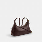 Coach Ella Small Shoulder Bag Gold Espresso