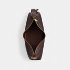 Coach Ella Small Shoulder Bag Gold Espresso