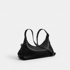 Coach Ella Small Shoulder Bag Gunmetal Black