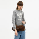 Coach Ella Small Shoulder Bag In Signature Chenille Gold Truffle