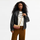 Coach Teri Mini Crossbody Bag In Ombre Signature Canvas Gold Sunset