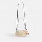 Coach Teri Mini Crossbody Bag With Charms Silver Ivory