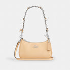 Coach Teri Mini Crossbody Bag With Bows Silver Light Sand