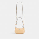 Coach Teri Mini Crossbody Bag With Bows Silver Light Sand