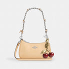 Coach Teri Mini Crossbody Bag With Bows Silver Light Sand