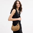 Coach Emily Shoulder Bag Gold Toast