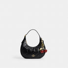 Coach Emily Shoulder Bag With Quilting Gold Black
