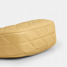 Coach Emily Shoulder Bag With Quilting Gold Soft Yellow