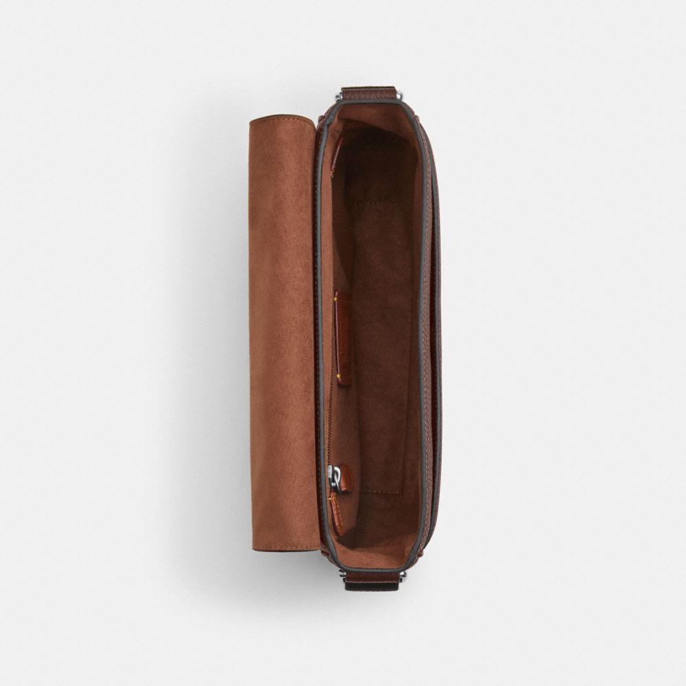 Coach Jack Messenger Bag Silver Maple