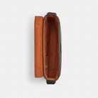 Coach Jack Messenger Bag In Signature Canvas Gunmetal Tan Black